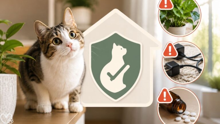 Home Safety Hazards for Cats (That Owners Don’t Realize): A Practical Indoor Cat Safety Checklist