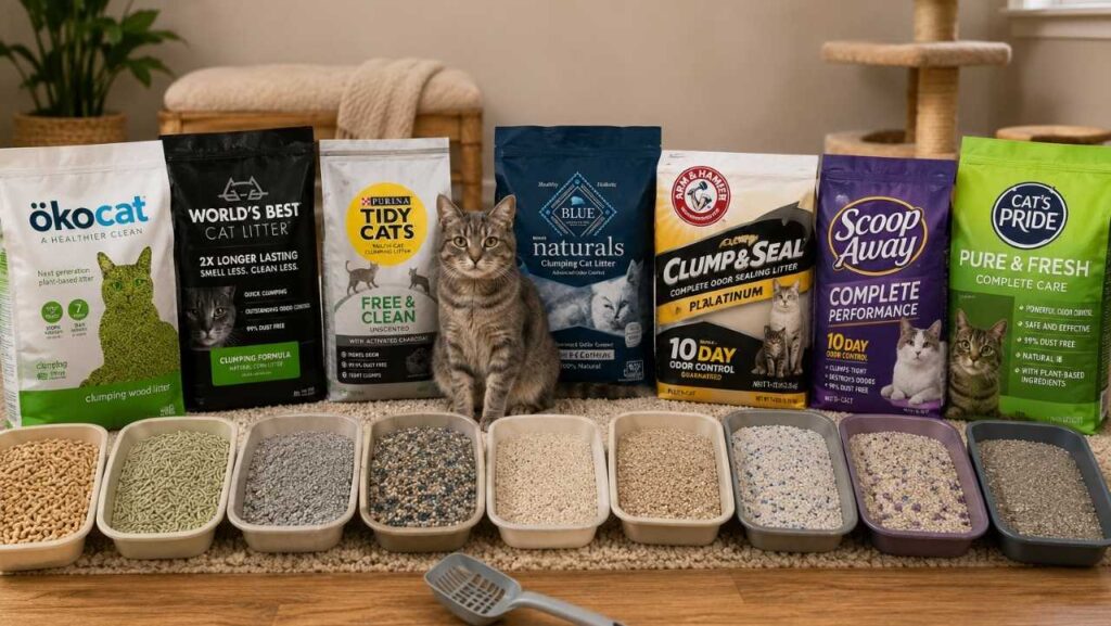 10 Best Cat Litters for Odor Control (Owner-Tested Picks)