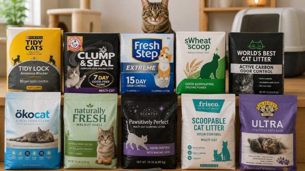 10 Best Cat Litters for Odor Control (Owner-Tested Picks)
