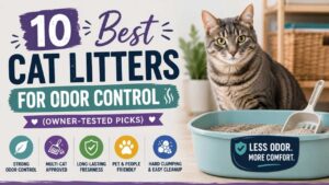 10 Best Cat Litters for Odor Control (Owner-Tested Picks)