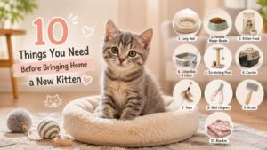 10 Things You Need Before Bringing Home a New Kitten