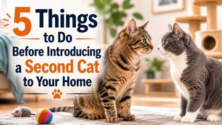 5 Things to Do Before Introducing a Second Cat to Your Home