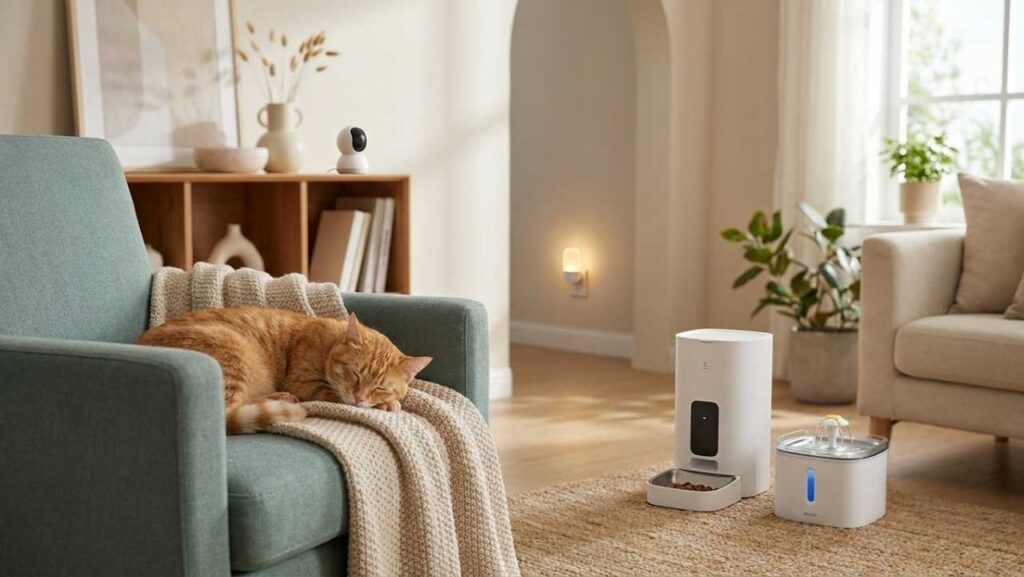 5 Things to Set Up Before Leaving Your Cat Home Alone (1)