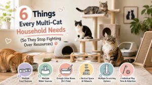 6 Things Every Multi-Cat Household Needs (So They Stop Fighting Over Resources)