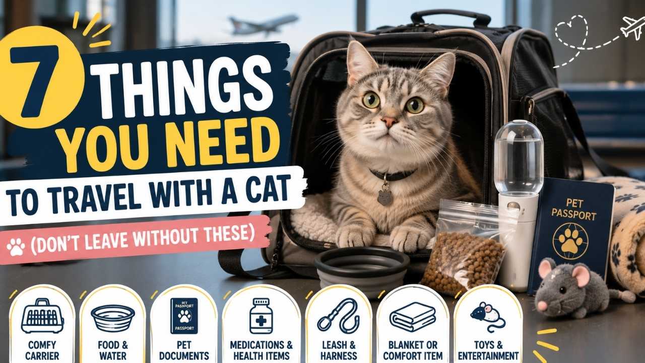 7 Things You Need to Travel with a Cat (Don't Leave Without These)