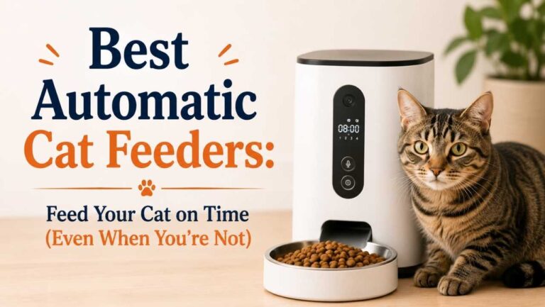 Best Automatic Cat Feeders: Feed Your Cat on Time (Even When You're Not)