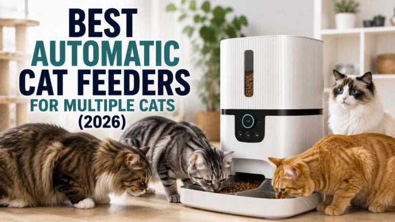 Best Automatic Cat Feeders for Multiple Cats (2026)