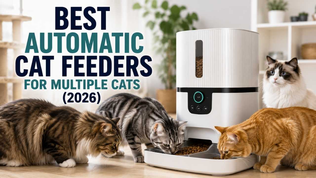 Best Automatic Cat Feeders for Multiple Cats (2026)