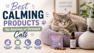Best Calming Products for Anxious or Stressed Cats