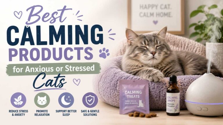 Best Calming Products for Anxious or Stressed Cats