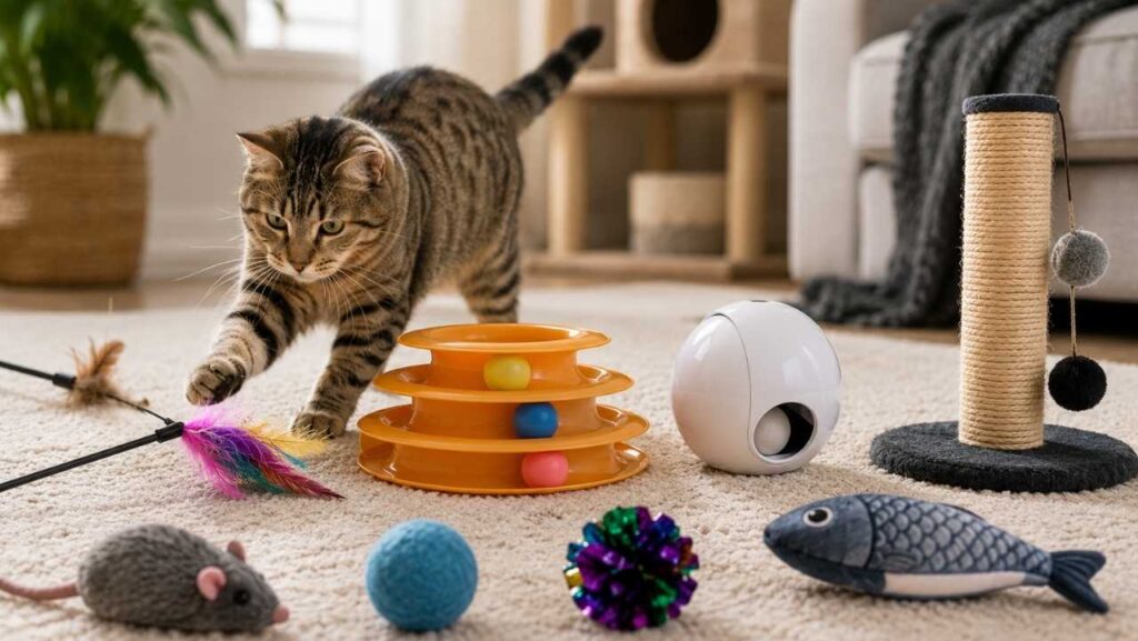 Best Cat Toys for Bored Indoor Cats (Tested and Ranked)