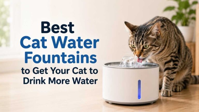 Best Cat Water Fountains to Get Your Cat to Drink More Water (1)