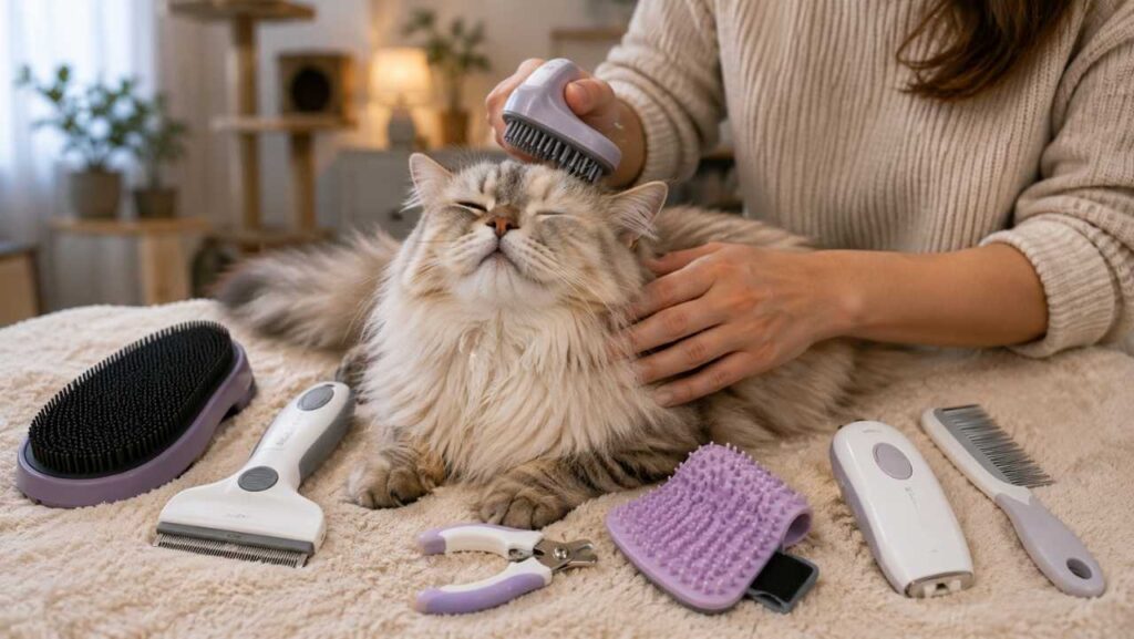 Best Grooming Tools for Cats Who Hate Being Brushed
