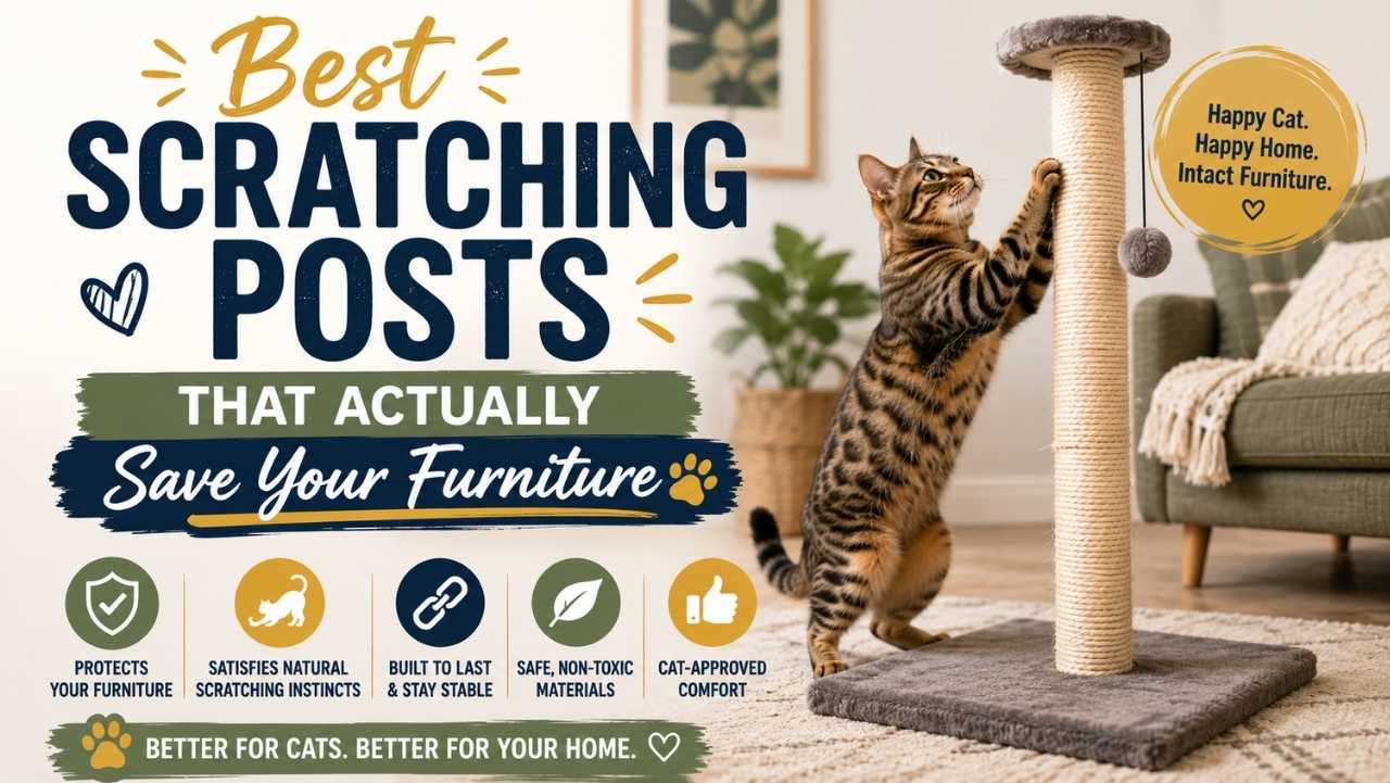 Best Scratching Posts That Actually Save Your Furniture
