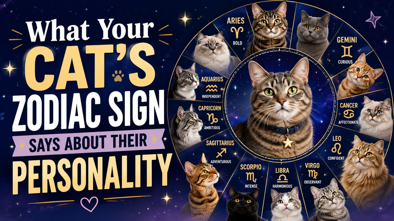 What Your Cat's Zodiac Sign Says About Their Personality