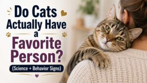 Do Cats Actually Have a Favorite Person? (Science + Behavior Signs)
