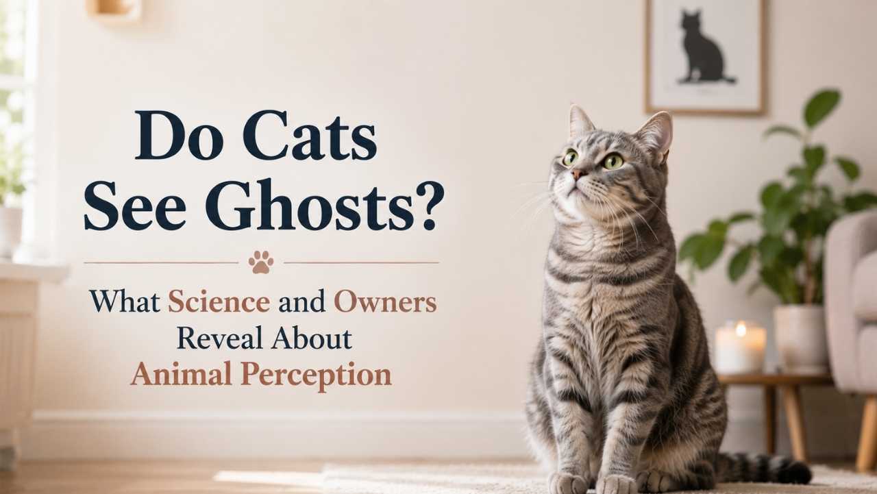 Do Cats See Ghosts? What Science and Owners Reveal About Animal Perception