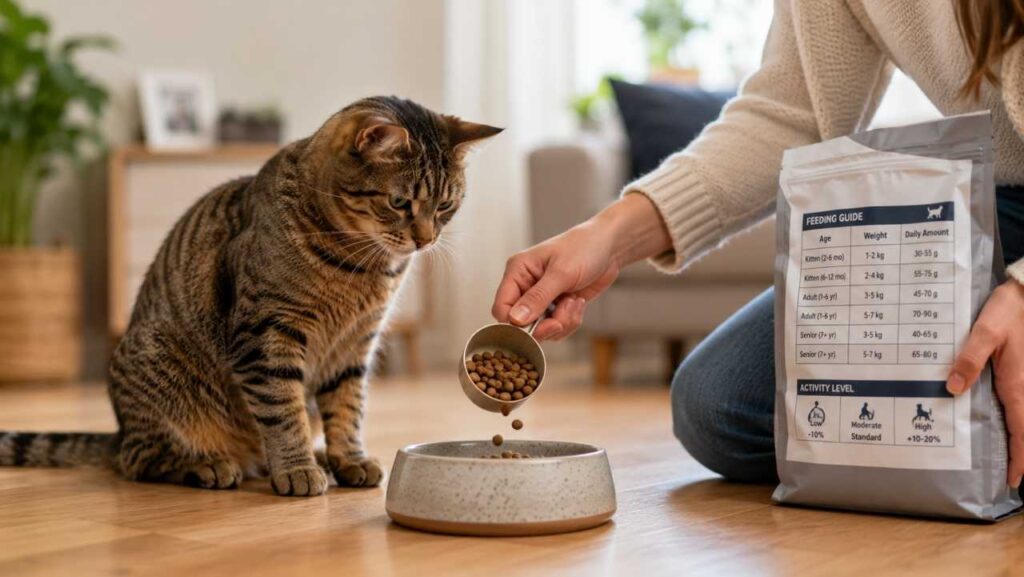 How Much Should I Feed My Cat? A Full Guide by Age, Weight, and Activity
