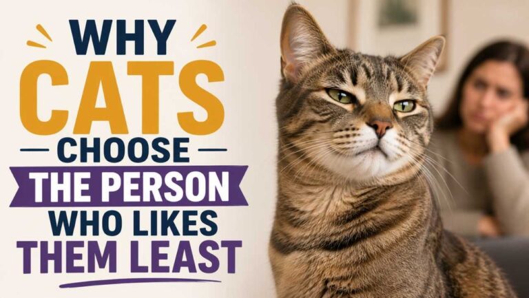 Why Cats Choose the Person Who Likes Them Least