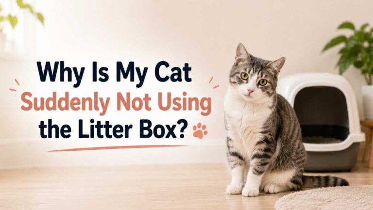 Why Is My Cat Suddenly Not Using the Litter Box Causes and Fixes (1)