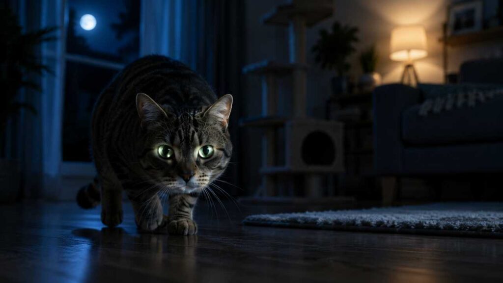 Can Cats See in the Dark, or Are They Just Faking It?