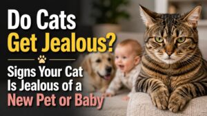 Do Cats Get Jealous? Signs Your Cat Is Jealous of a New Pet or Baby