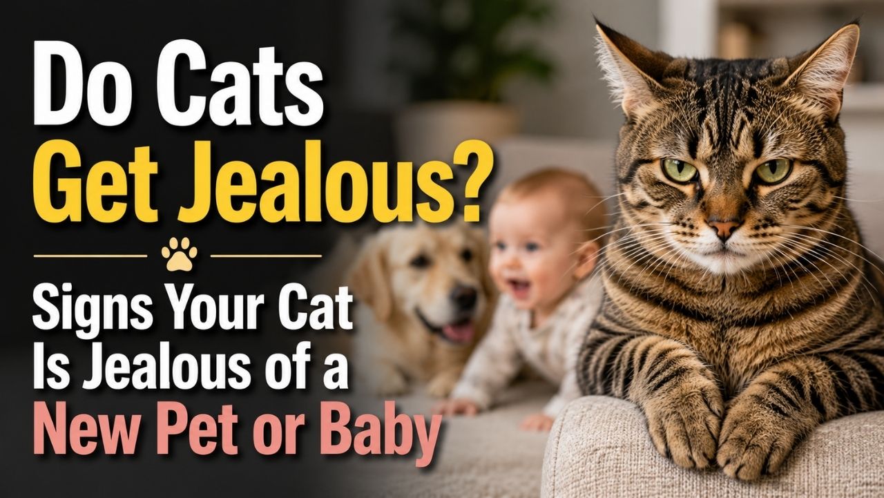 Do Cats Get Jealous? Signs Your Cat Is Jealous of a New Pet or Baby