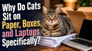 Why Do Cats Sit on Paper, Boxes, and Laptops Specifically?