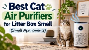 Best Cat Air Purifiers for Litter Box Smell (Small Apartments)
