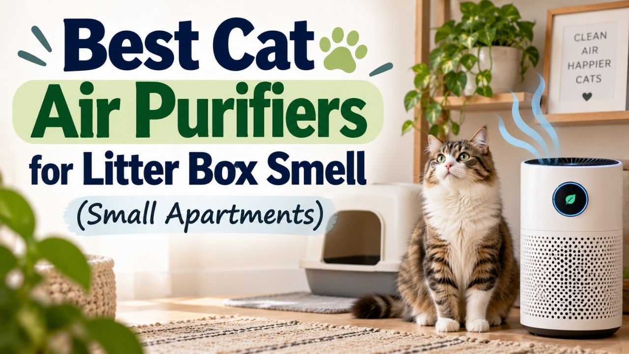Best Cat Air Purifiers for Litter Box Smell (Small Apartments)