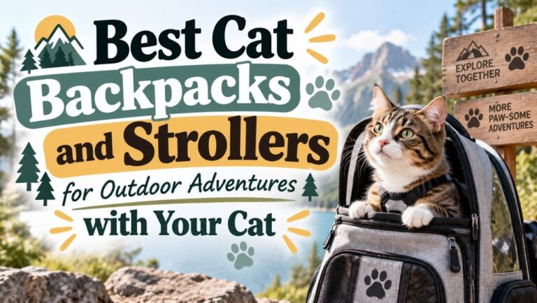 Best Cat Backpacks and Strollers for Outdoor Adventures with Your Cat