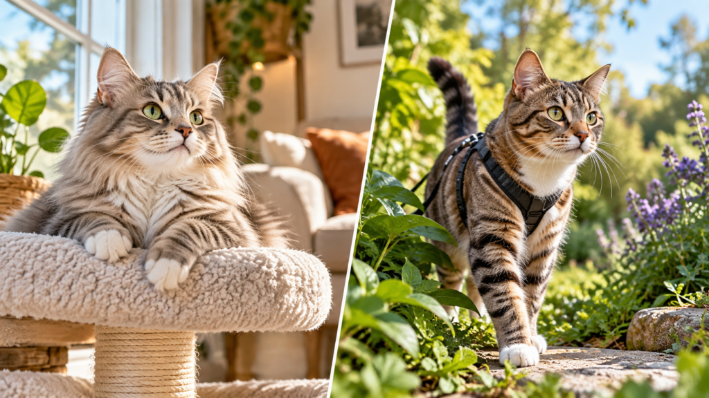 Indoor vs. Outdoor Cats: What's Actually Best for Their Health and Safety
