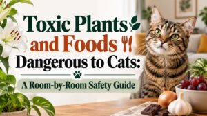 Toxic Plants and Foods Dangerous to Cats: A Room-by-Room Safety Guide