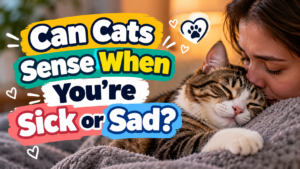 Can Cats Actually Sense When You're Sick or Sad?