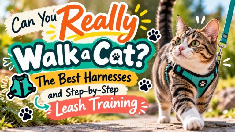 Can You Really Walk a Cat? The Best Harnesses and Step-by-Step Leash Training