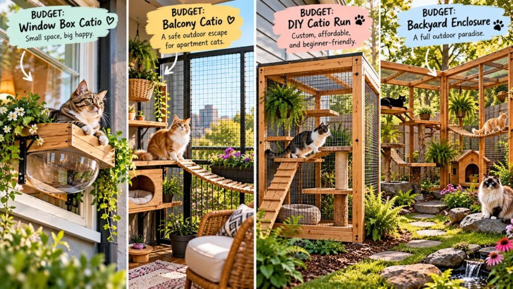 Catio Ideas for Every Budget: From Window Boxes to Backyard Enclosures