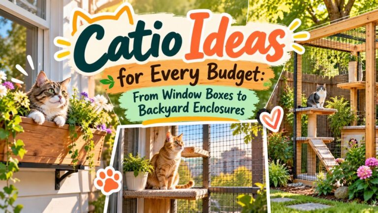 Catio Ideas for Every Budget: From Window Boxes to Backyard Enclosures
