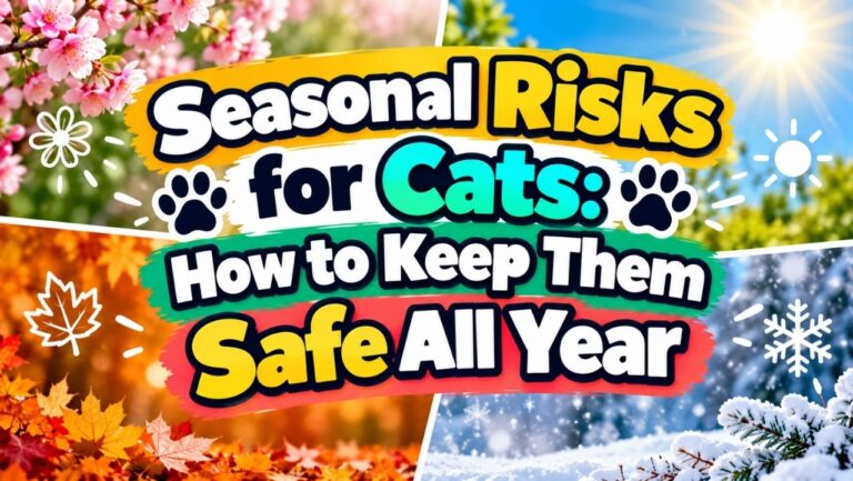 Seasonal Risks for Cats: How to Keep Them Safe All Year