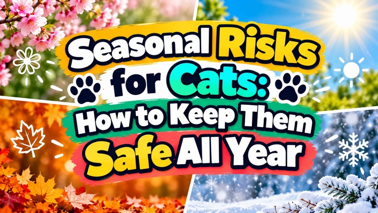 Seasonal Risks for Cats: How to Keep Them Safe All Year