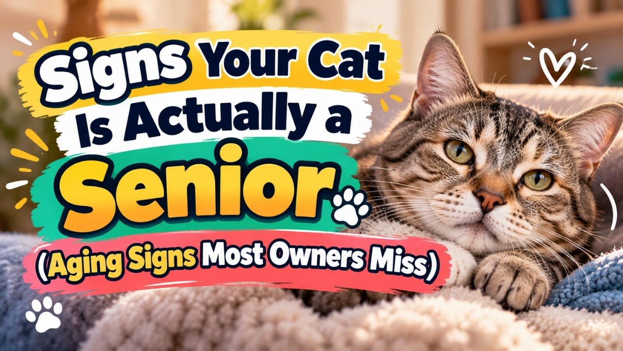 Signs Your Cat Is Actually a Senior (Aging Signs Most Owners Miss)