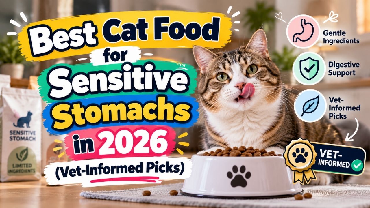 Best Cat Food for Sensitive Stomachs in 2026 (Vet-Informed Picks)