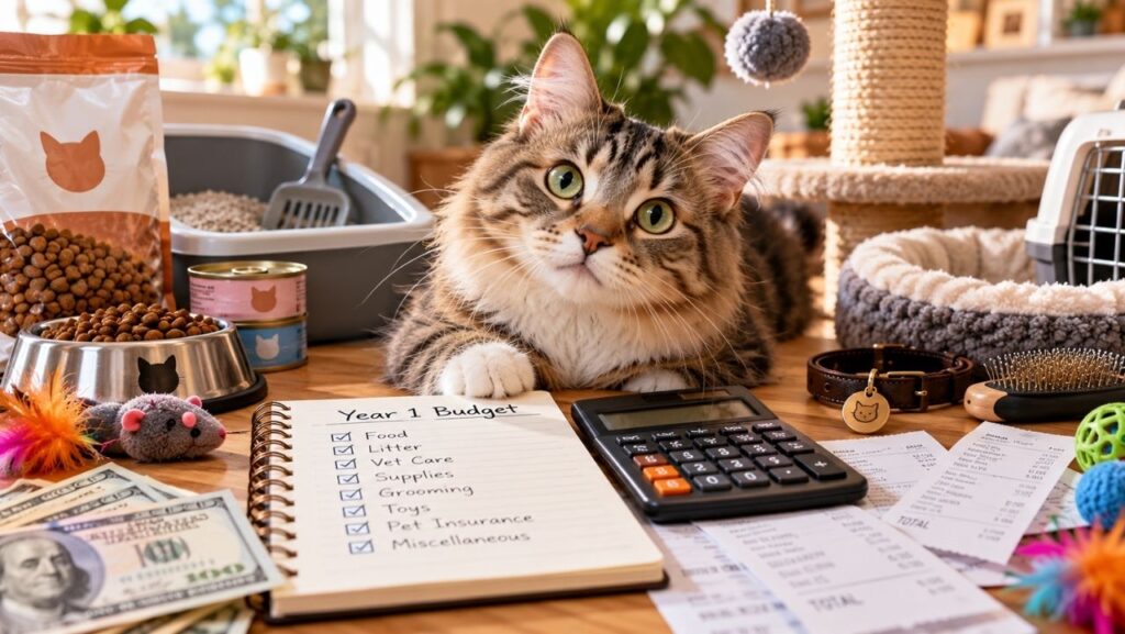 The Real Cost of Owning a Cat: Full First-Year Budget Breakdown