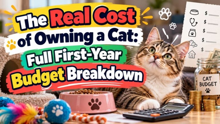 The Real Cost of Owning a Cat: Full First-Year Budget Breakdown