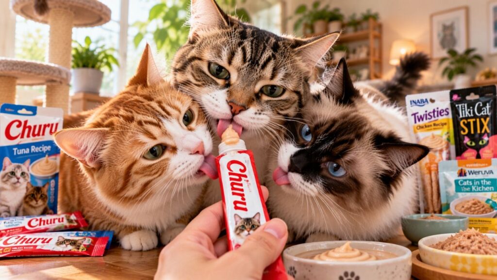 Why Are Cats Obsessed With Lickable Treats? The Churu Craze Explained, Plus the Best Alternatives
